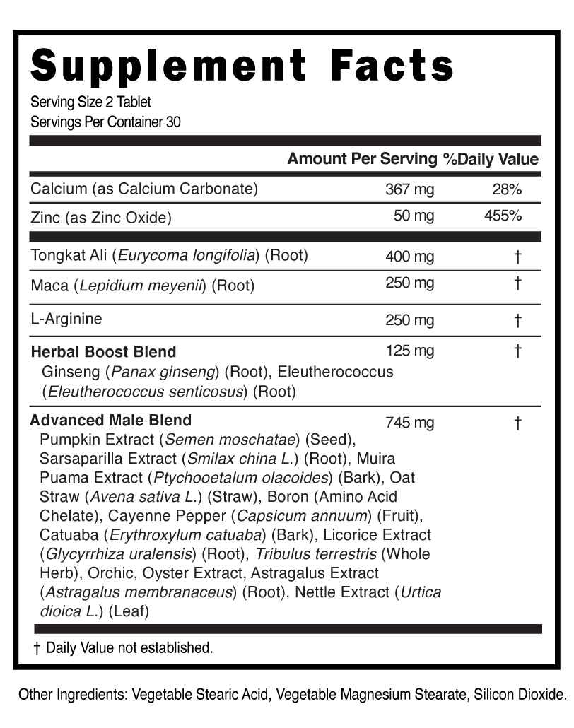 Male Enhancement - Supplement