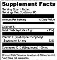 Coenzyme Q10 ChewMelt 100 mg - Supplement